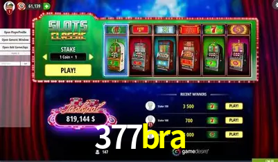 A Popularidade dos Caça-Níqueis no 377bra